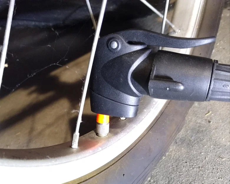 Adapter van Dunlop/Presta sang Schrader - Image 3