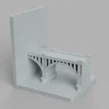 Chặn sách Cầu Vòm (Arch Bridge Bookend) - Thumbnail 3