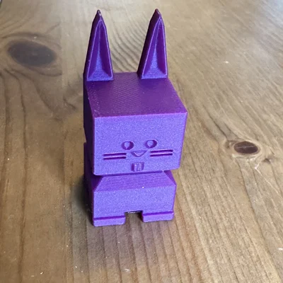 Calibration Bunny - Mô hình chú thỏ 3D xinh xắn hiệu chỉnh máy in