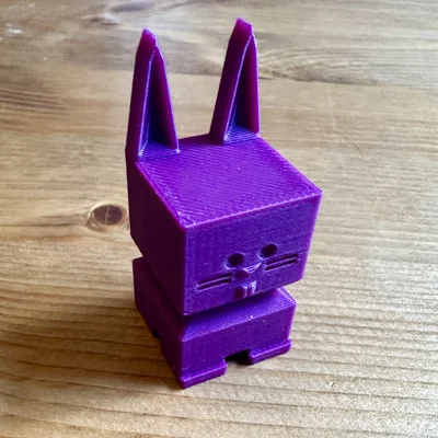 Calibration Bunny - Mô hình chú thỏ 3D xinh xắn hiệu chỉnh máy in