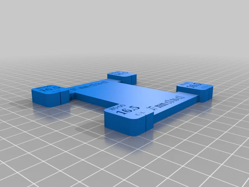 Công cụ căn chỉnh đường ray xe lửa mô hình HO/OO 16.5 mm - Image 4