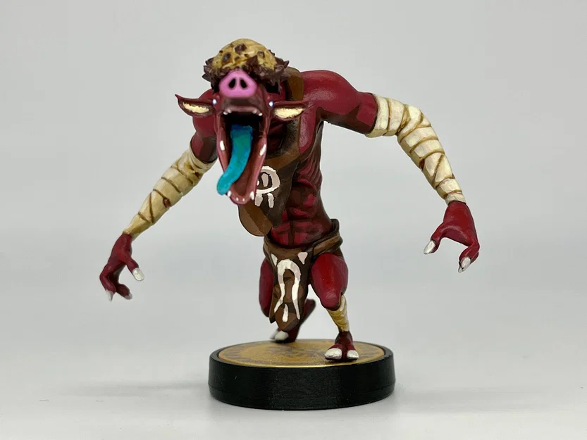 Moblin (Zelda: Tears of the Kingdom) kèm amiibo style base - Image 2