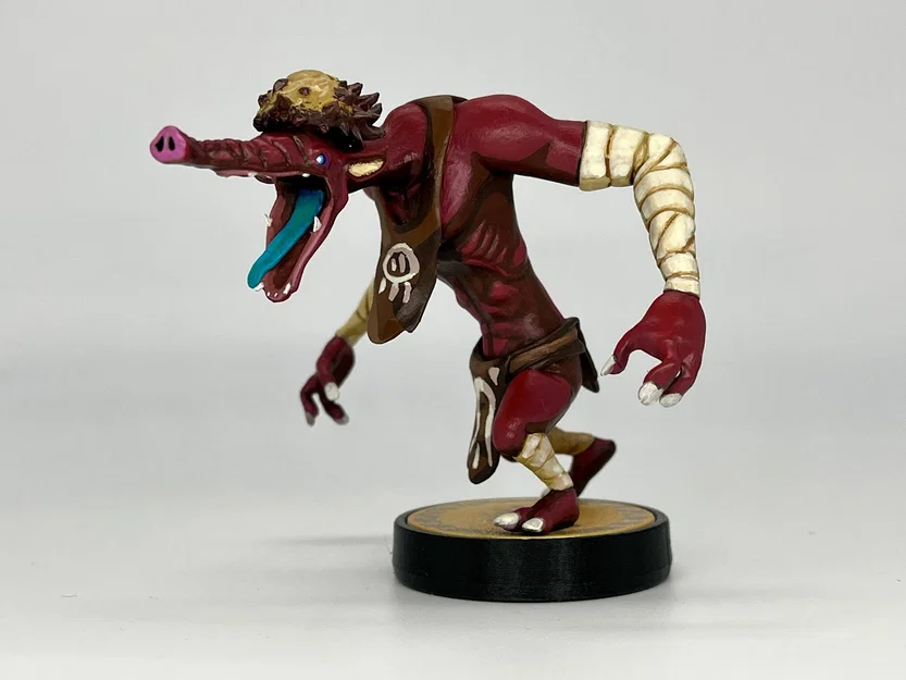 Moblin (Zelda: Tears of the Kingdom) kèm amiibo style base - Image 3