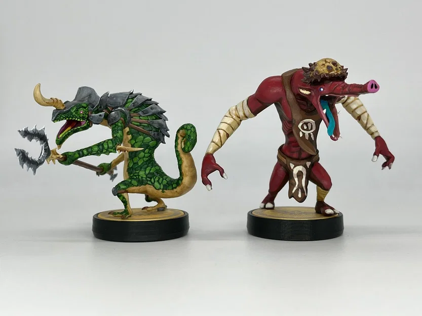 Moblin (Zelda: Tears of the Kingdom) kèm amiibo style base - Image 6