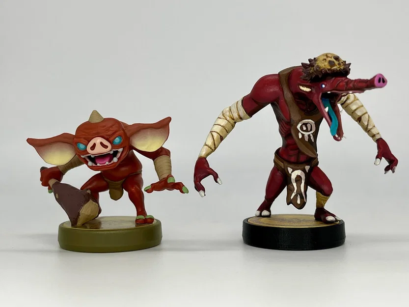 Moblin (Zelda: Tears of the Kingdom) kèm amiibo style base - Image 8