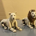 Đồ chơi sư tử tạo dáng (Lion Poseable Toy) - Thumbnail 1