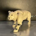 Đồ chơi sư tử tạo dáng (Lion Poseable Toy) - Thumbnail 4