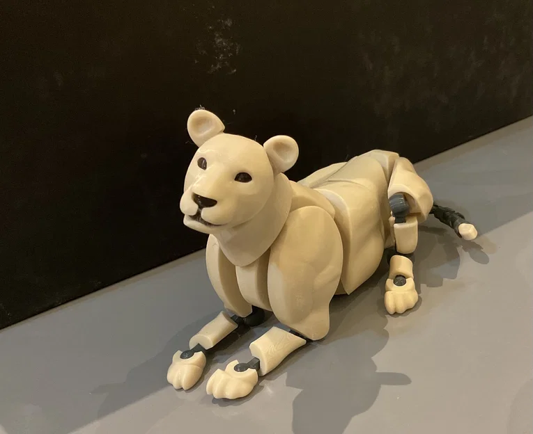 Đồ chơi sư tử tạo dáng (Lion Poseable Toy) - Image 6