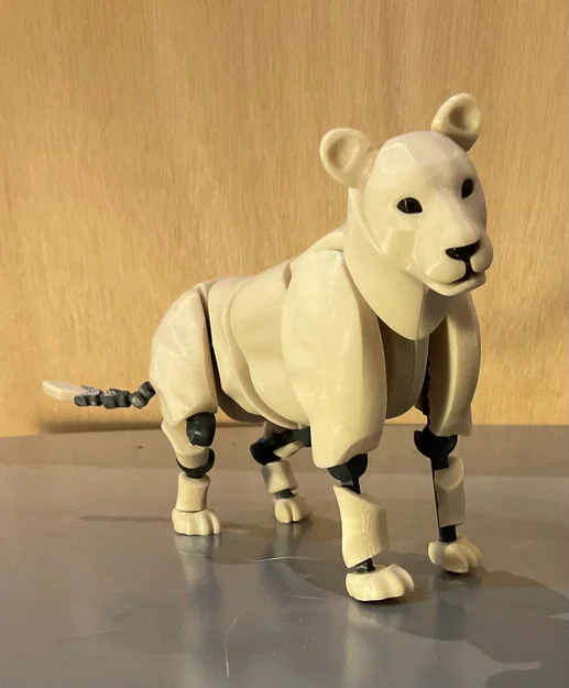 Đồ chơi sư tử tạo dáng (Lion Poseable Toy) - Image 7