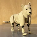 Đồ chơi sư tử tạo dáng (Lion Poseable Toy) - Thumbnail 7