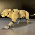 Đồ chơi sư tử tạo dáng (Lion Poseable Toy) - Thumbnail 8