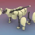 Đồ chơi sư tử tạo dáng (Lion Poseable Toy) - Thumbnail 9