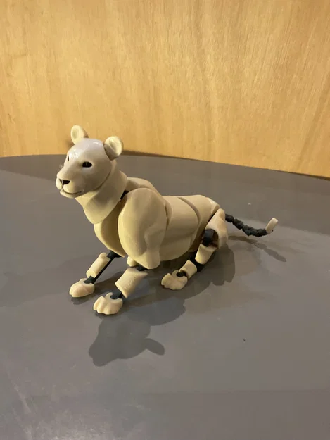Đồ chơi sư tử tạo dáng (Lion Poseable Toy) - Image 11