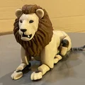 Đồ chơi sư tử tạo dáng (Lion Poseable Toy) - Thumbnail 12