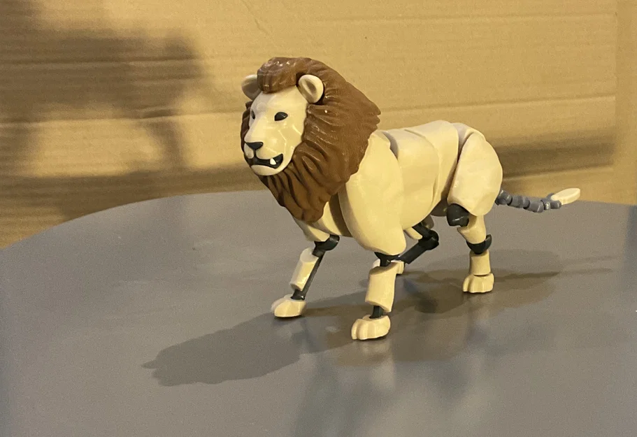 Đồ chơi sư tử tạo dáng (Lion Poseable Toy) - Image 13
