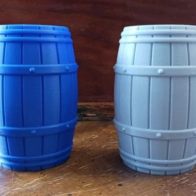 Ống cắm bút / Cốc dáng thùng (Barrel Pen Holder / Cup)