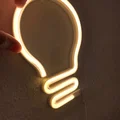 Khung treo đèn Neon LED hình bóng đèn (Dành cho dây 6mm) - Thumbnail 1