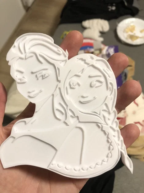 Magnet Elsa và Anna (Frozen) gắn tủ lạnh - Image 3