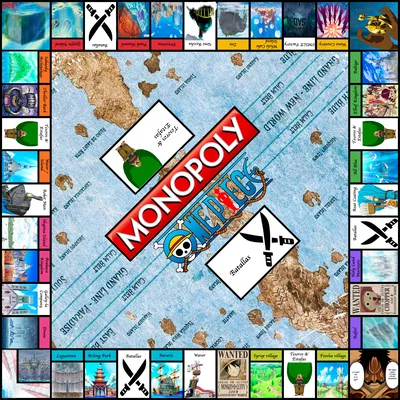 Bộ Monopoly One Piece Edition (Đầy đủ) – Complete Monopoly One Piece Edition