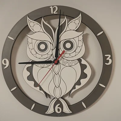 Đồng hồ hình cú (Clock with the owl)