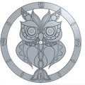 Đồng hồ hình cú (Clock with the owl) - Thumbnail 4