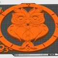 Đồng hồ hình cú (Clock with the owl) - Thumbnail 5