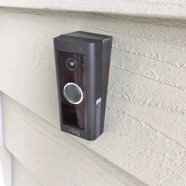 Miếng đệm nghiêng cho ốp vách (siding) dùng với Ring Doorbell wired cơ bản - Image 1