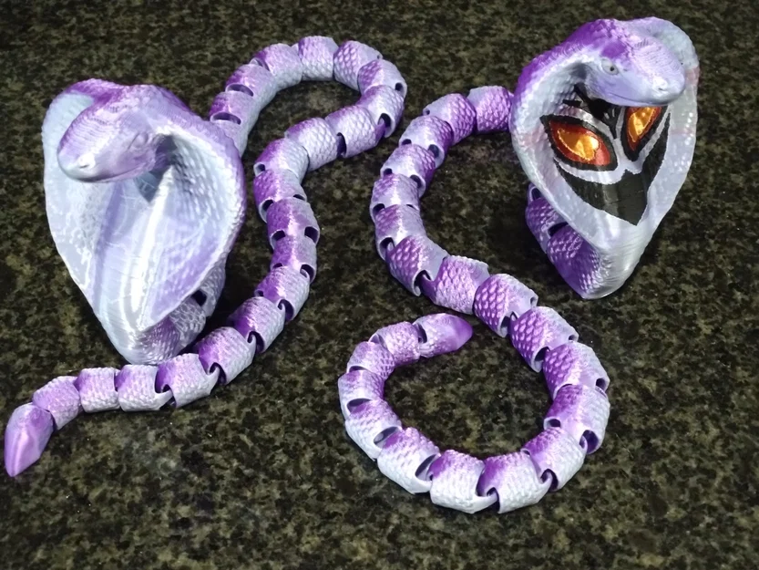 Đồ chơi Arbok khớp (Articulated Arbok Toy) - Image 2