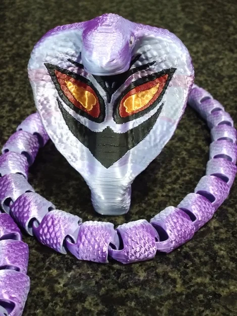 Đồ chơi Arbok khớp (Articulated Arbok Toy) - Image 4