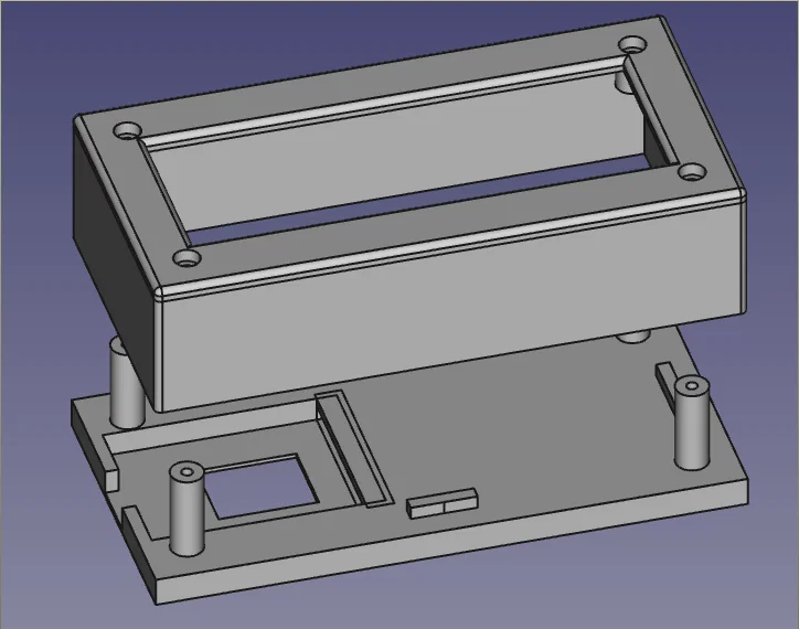 Case LCD 16x2 kèm hộc D1-Mini - Image 2