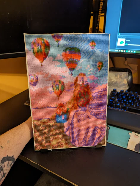 Giá đỡ canvas/tranh/ảnh – stand khổ A4 - Image 4