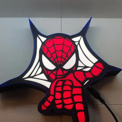 Spiderman Lightbox