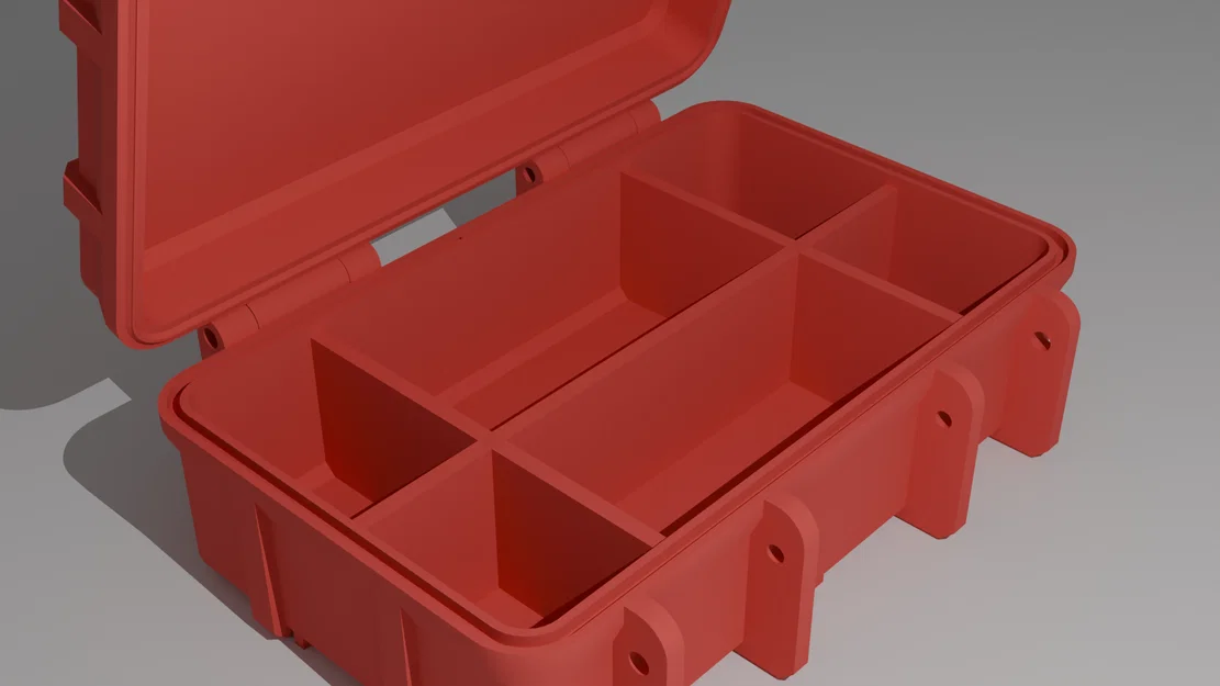 Hộp đựng đồ đa năng siêu bền có ngăn chia (Rugged Box) in 3D - Image 2