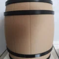 Giá cắm bút thùng gỗ (Holzfass Stiftehalter) - Wood Barrel Pen Holder - Thumbnail 2