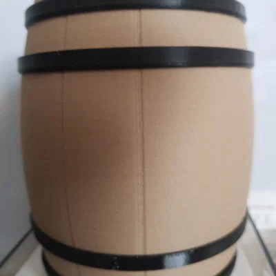 Giá cắm bút thùng gỗ (Holzfass Stiftehalter) - Wood Barrel Pen Holder