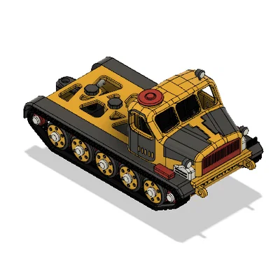 Khung gầm máy kéo pháo màu vàng (Yellow Artillery Tractor Chassis)