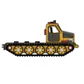 Khung gầm máy kéo pháo màu vàng (Yellow Artillery Tractor Chassis) - Thumbnail 5