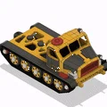 Khung gầm máy kéo pháo màu vàng (Yellow Artillery Tractor Chassis) - Thumbnail 10