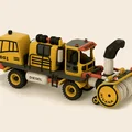 Xe tải thổi tuyết màu vàng có chuyển động - Thumbnail 1