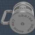 Mô hình ly uống nước Helldivers Liber-tea 40mm in 3D cực chất - Thumbnail 3