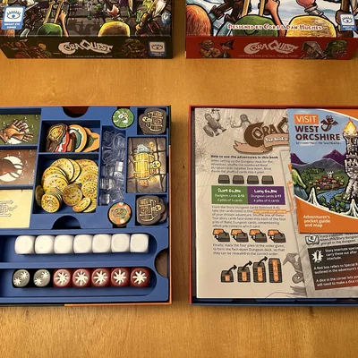 Insert cho Coraquest + expansion (Keep on Questing)