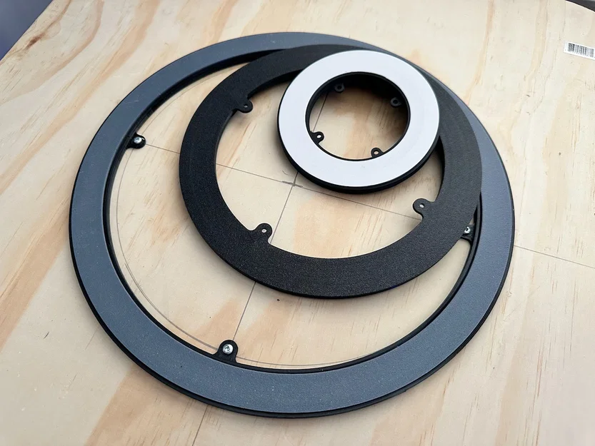 Cơ cấu Lazy Susan (bàn xoay/turntable) lắp ráp nhanh - Image 1