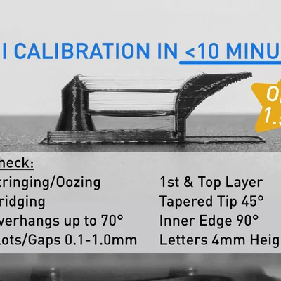 10M Test V2.1 - Bài in hiệu chuẩn mini 10 phút