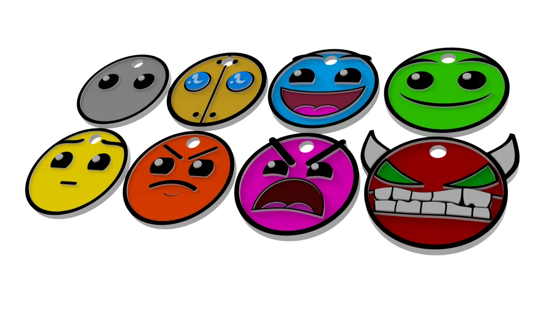 Móc Khóa Geometry Dash - Image 3