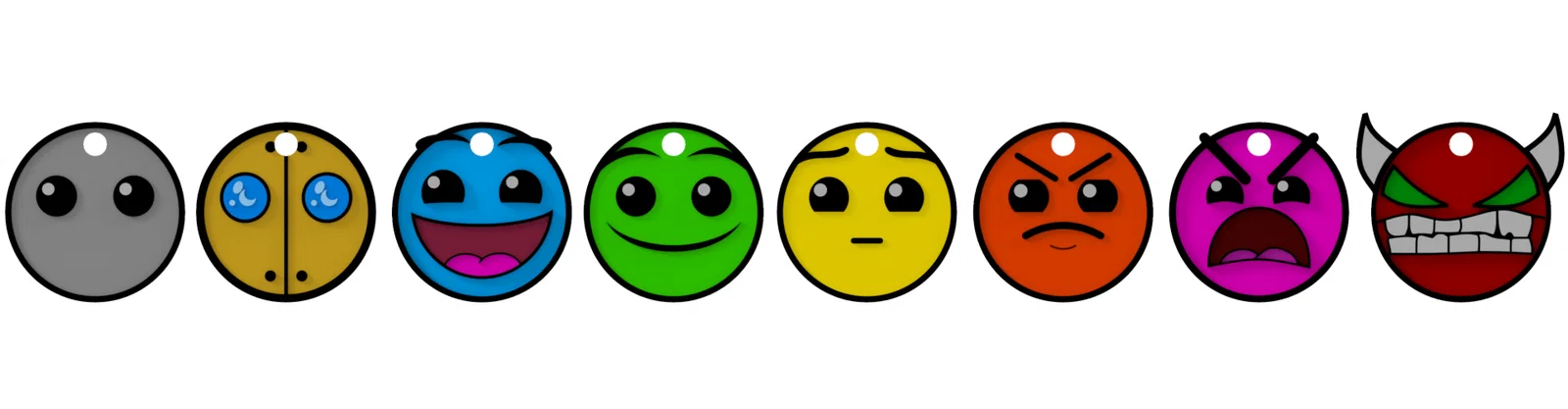 Móc Khóa Geometry Dash - Image 4