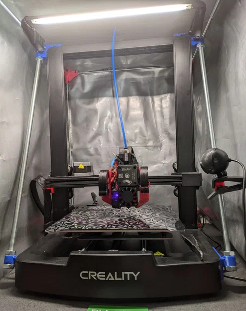 Enclosure máy in 3D đơn giản, rẻ tiền - Image 4