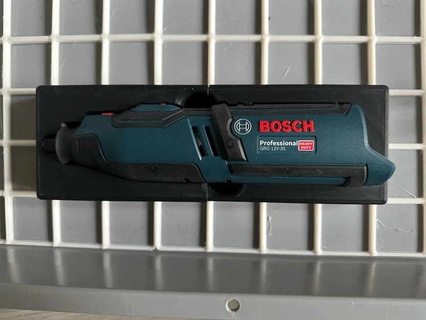 Khay Đựng Máy Mài Bosch GRO 12V-35 Hệ Gridfinity Gọn Gàng - Image 1