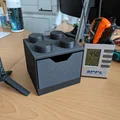Hộp Lưu Trữ Xếp Chồng Lấy Cảm Hứng Lego (Stackable Lego inspired Storage Box) - Thumbnail 4