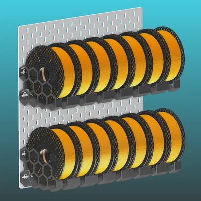 Giá treo cuộn filament Skadis (hệ T-Clip)