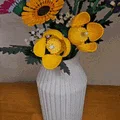 Bình hoa 3D phong cách tối giản (Minimalist Flower Vase) đẹp mắt - Thumbnail 1